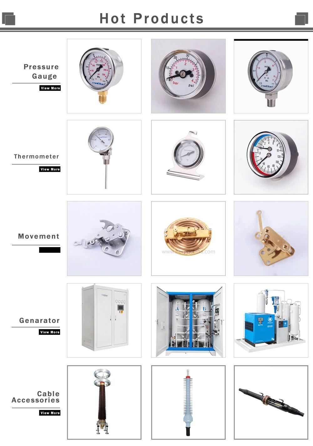 All Stainless Steel Industrial Analog Dial Thermometer with Back Mounting