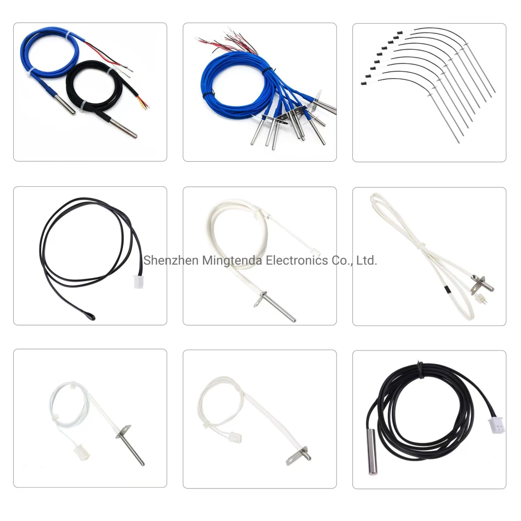 M6 Screw Head Braided Wire Rtd Class a Temperature Probe Pictures & Photos