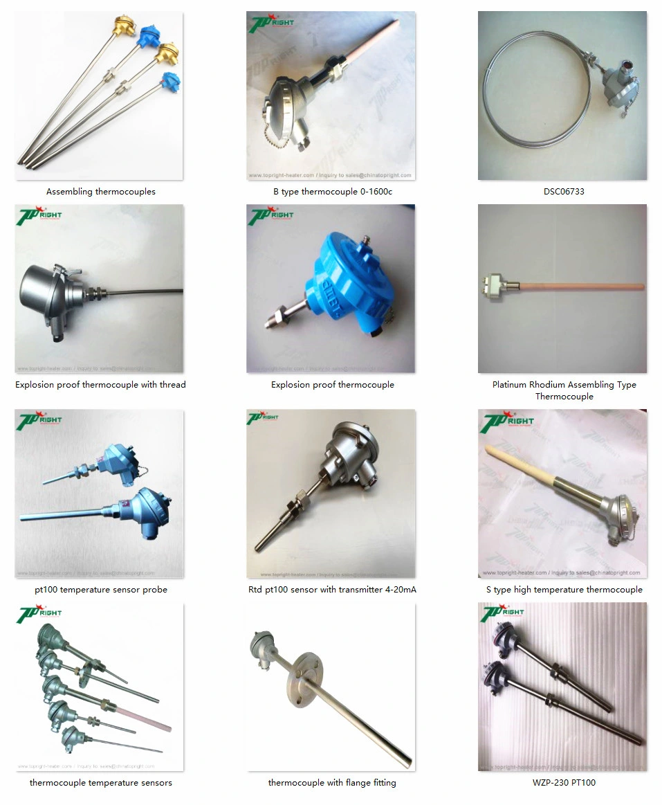 S Type Thermocouple Temperature Sensor for Measuring High Temperature