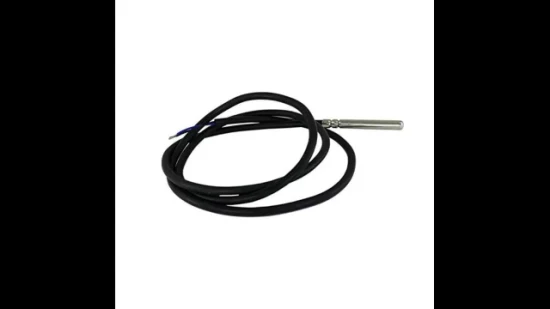 Sensor de temperatura de termopar Rtd PT100 PT1000 de 4 cables para automoción industrial